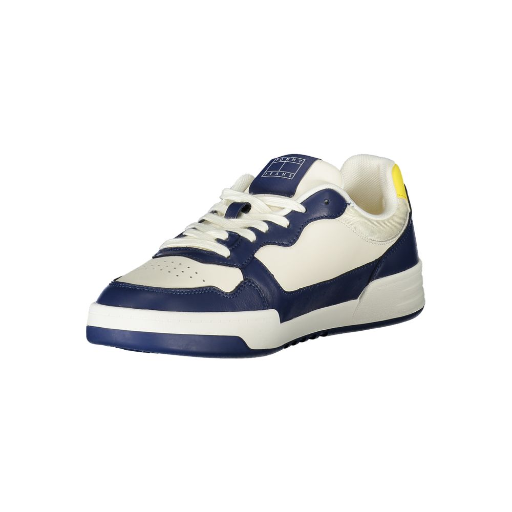 Tommy Hilfiger Blue Polyurethane Men Sneaker - Image 3