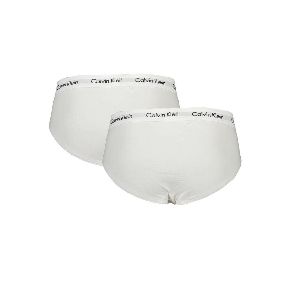 Calvin Klein White Cotton Men's Brief - Image 2
