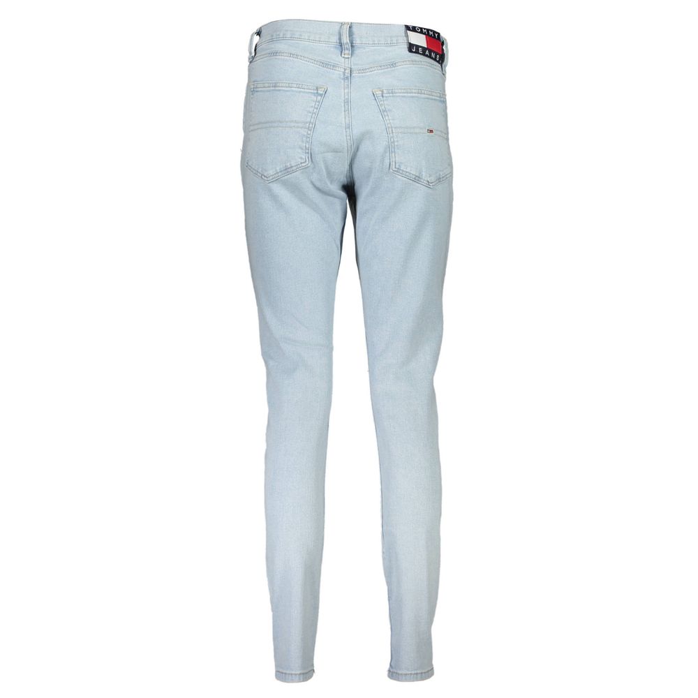 Tommy Hilfiger Blue Cotton Women Jeans - Image 2