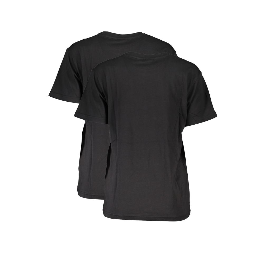 Fila Black Cotton Women T-Shirt - Image 2