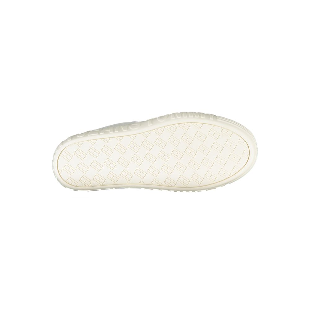 Tommy Hilfiger White Leather Women Sneaker - Image 3
