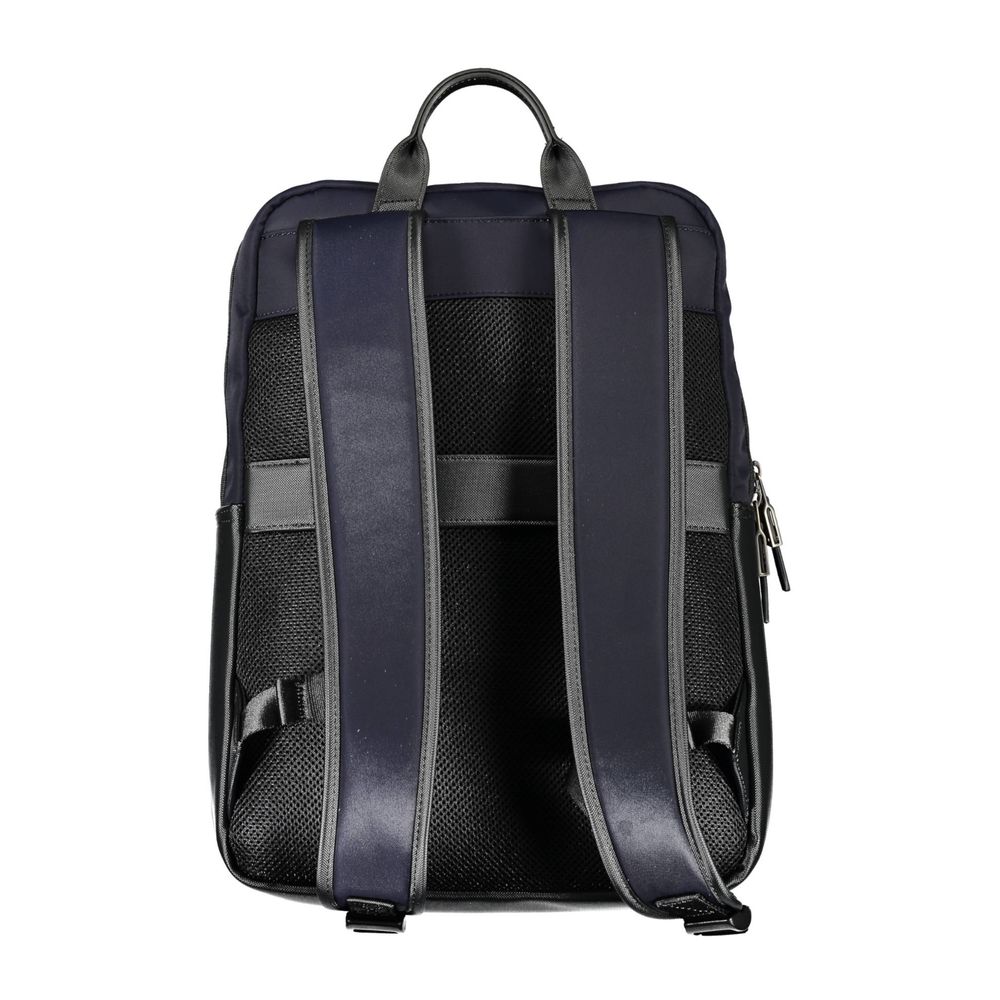 Tommy Hilfiger Blue Polyurethane Men's Backpack - Image 2