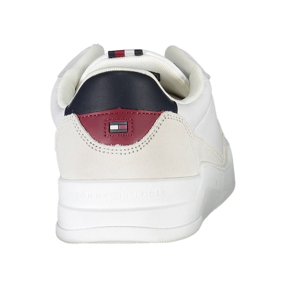 Tommy Hilfiger White Polyester Men Sneaker - Image 3