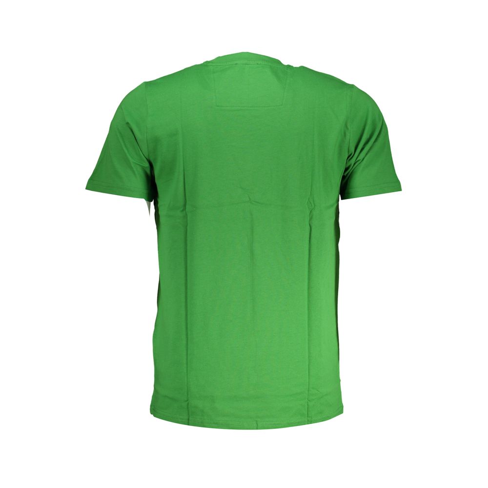 Cavalli Class Verde Cotton Men T-Shirt - Image 2