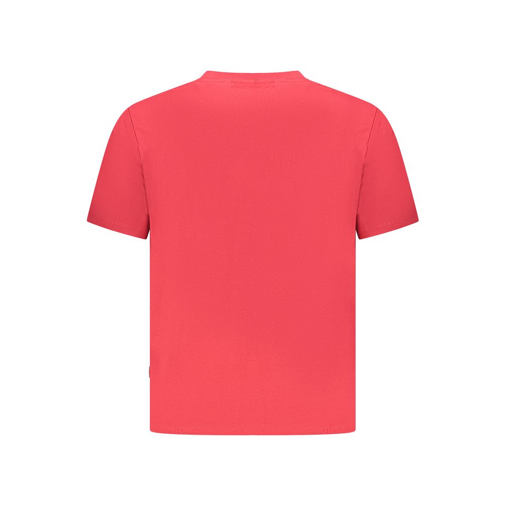 Pepe Jeans Red Cotton Men T-Shirt - Image 3