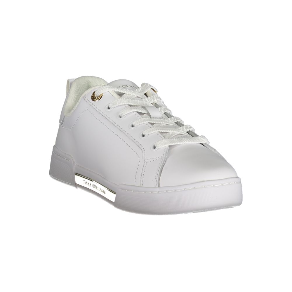 Tommy Hilfiger Bianco Leather Women Sneaker - Image 2