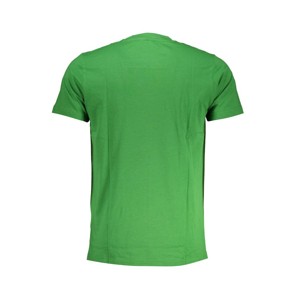 Cavalli Class Verde Cotton Men T-Shirt - Image 2
