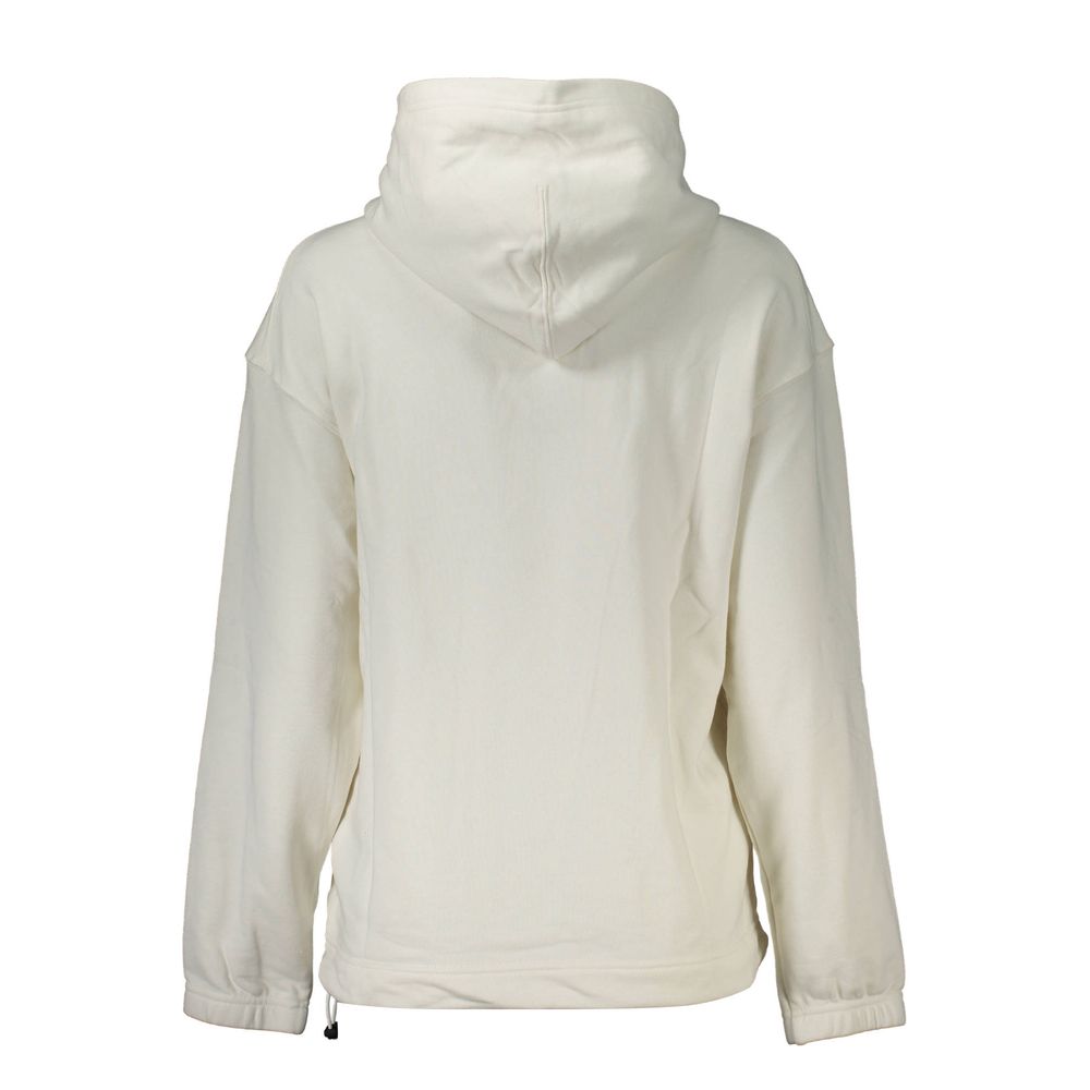 Calvin Klein White Cotton Women's Sweatshirt - Image 2