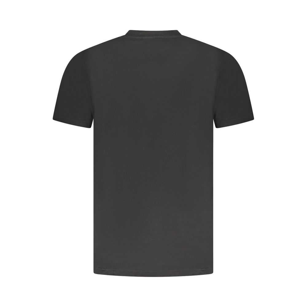 Cavalli Class Nero Cotton Men's T-Shirt - Image 2