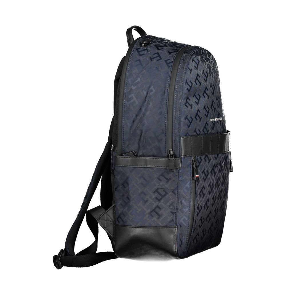 Tommy Hilfiger Blue Polyester Mens Backpack - Image 3