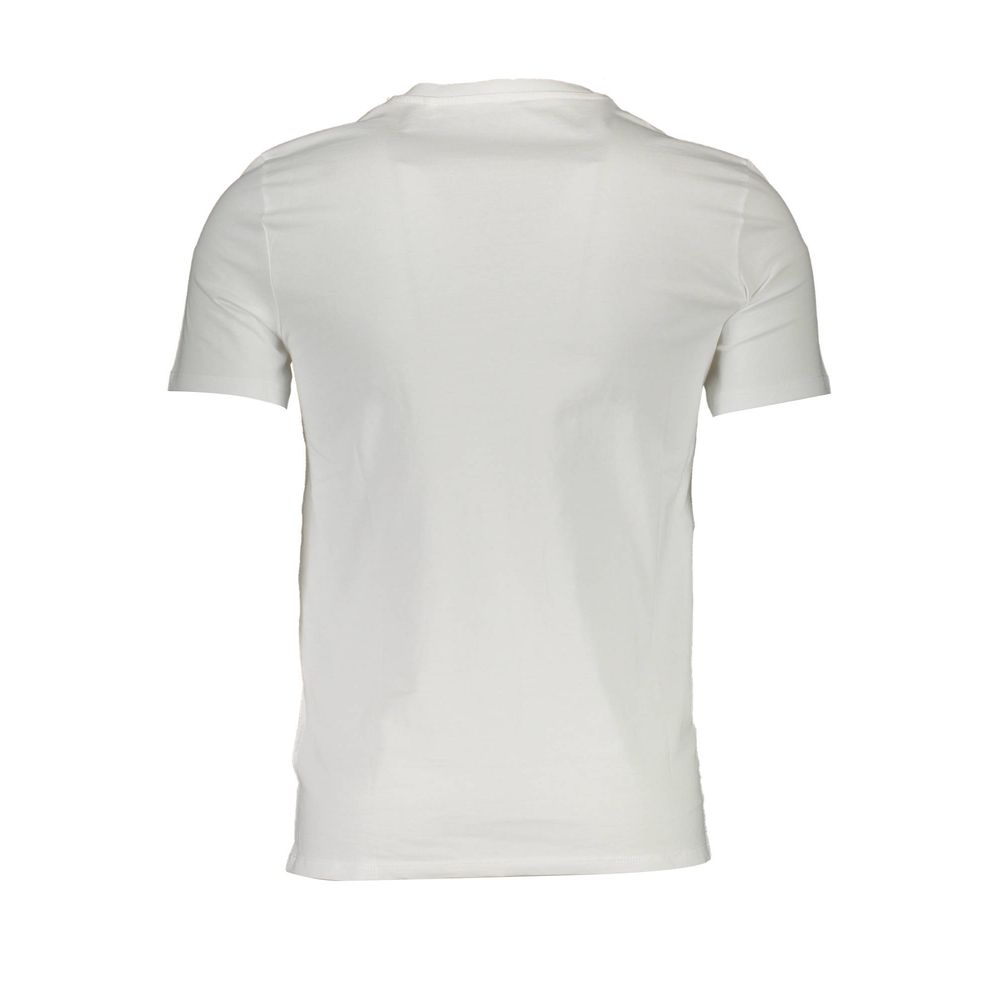 Guess Jeans White Organic Cotton Men's T-Shirt - Image 2