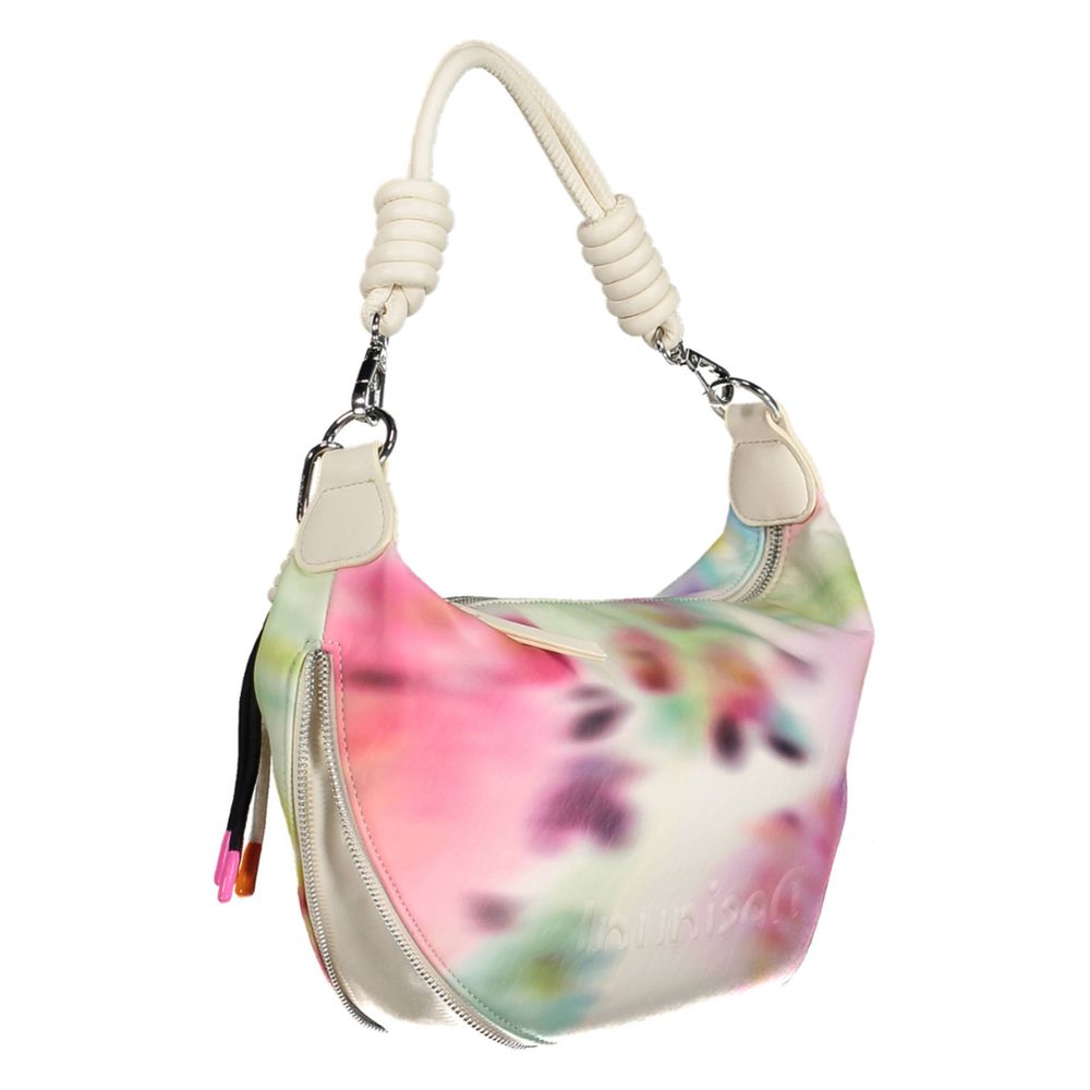 Desigual White Polyurethane Women's Handbag - Image 3