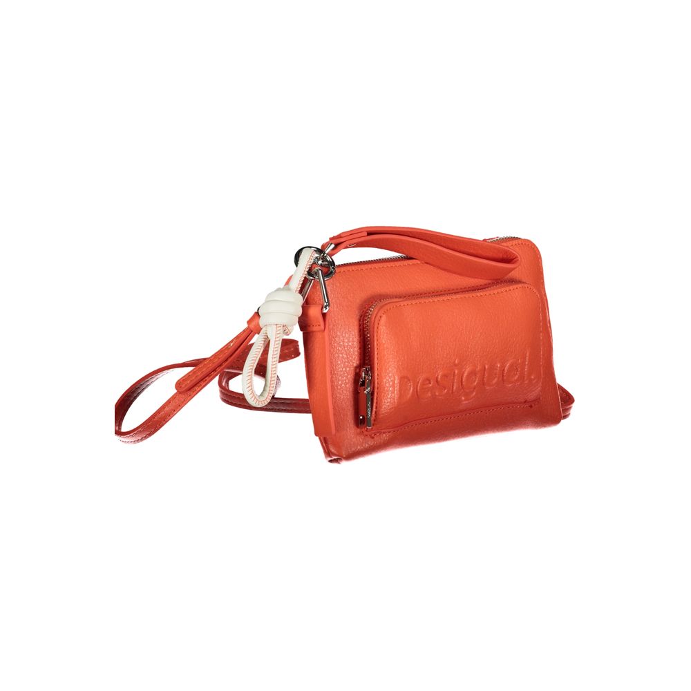 Desigual Rosa Poliuretano Women Shoulder Bag - Image 3