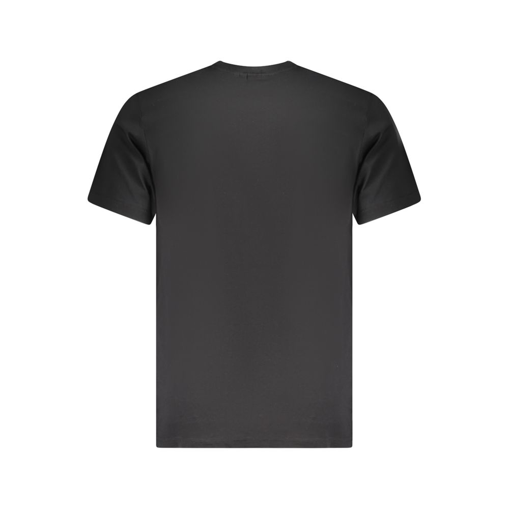 Fila Black Cotton Men T-Shirt - Image 2