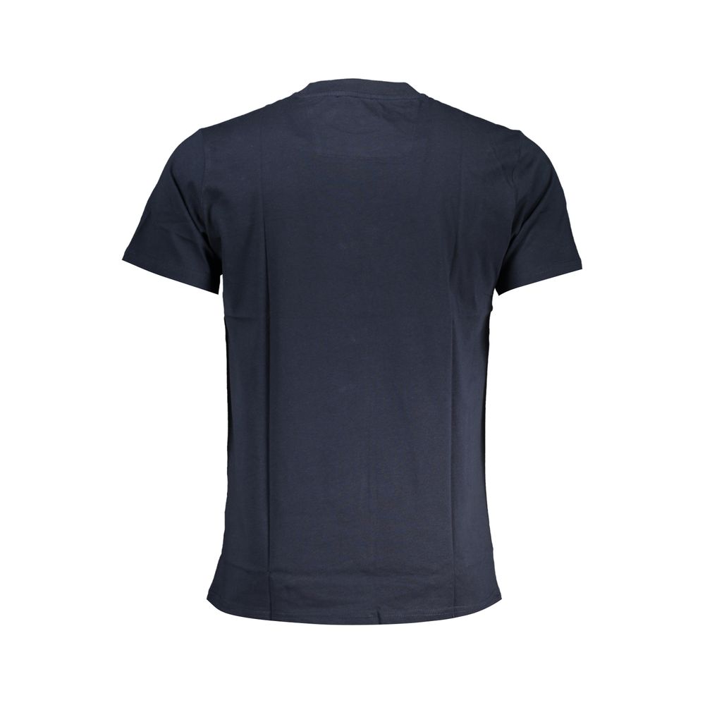 Cavalli Class Blu Cotton Men T-Shirt - Image 2