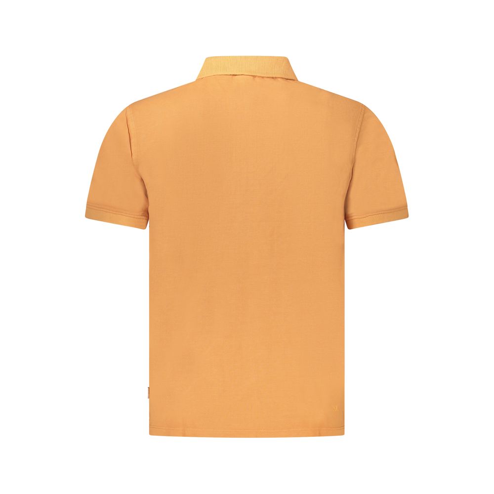 Pepe Jeans Orange Cotton Men Polo Shirt - Image 2