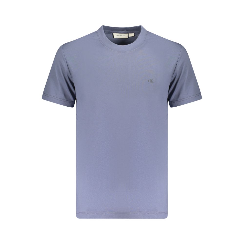 Calvin Klein Blue Cotton Men T-Shirt