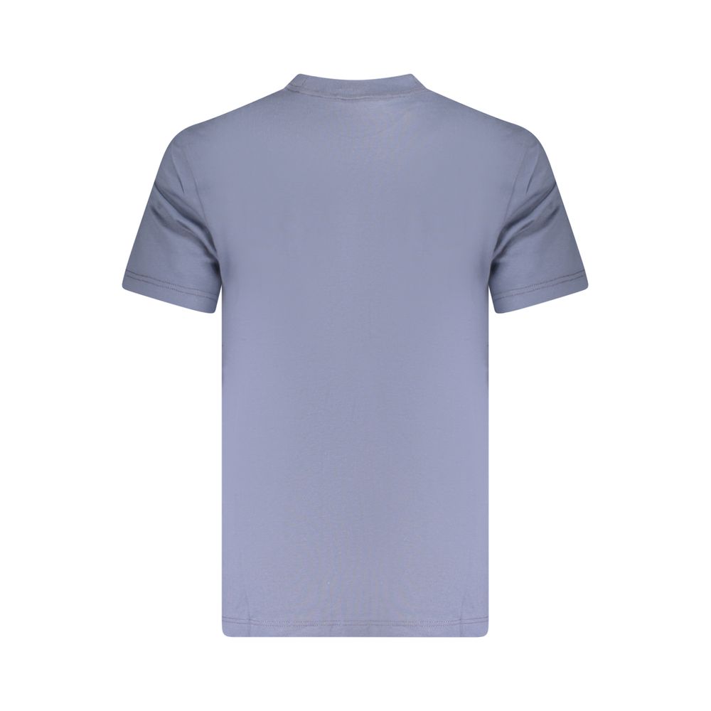 Calvin Klein Blue Cotton Men T-Shirt - Image 2