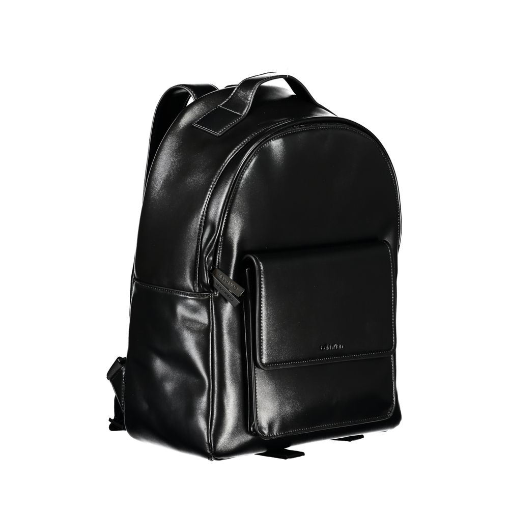 Calvin Klein Elegant Black Urban Backpack with Laptop Compartment - Image 3