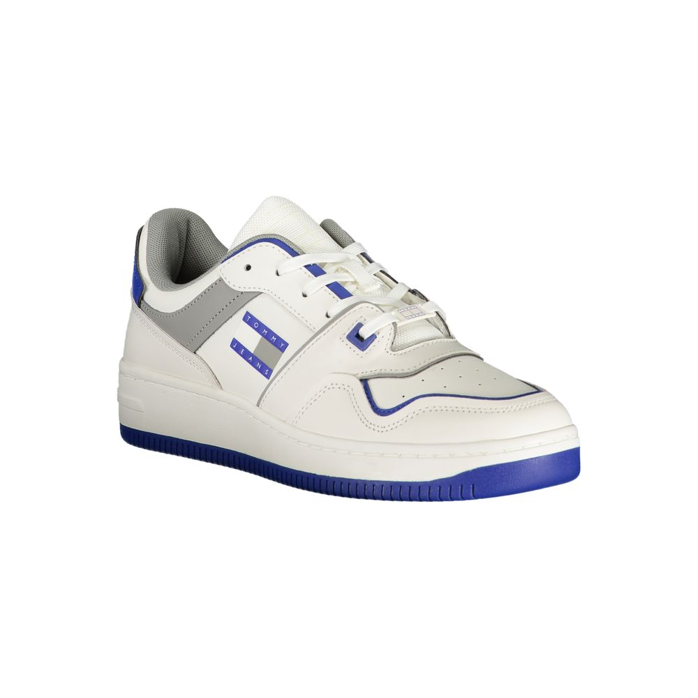 Tommy Hilfiger Royal Blue Polyurethane Men Sneaker - Image 2