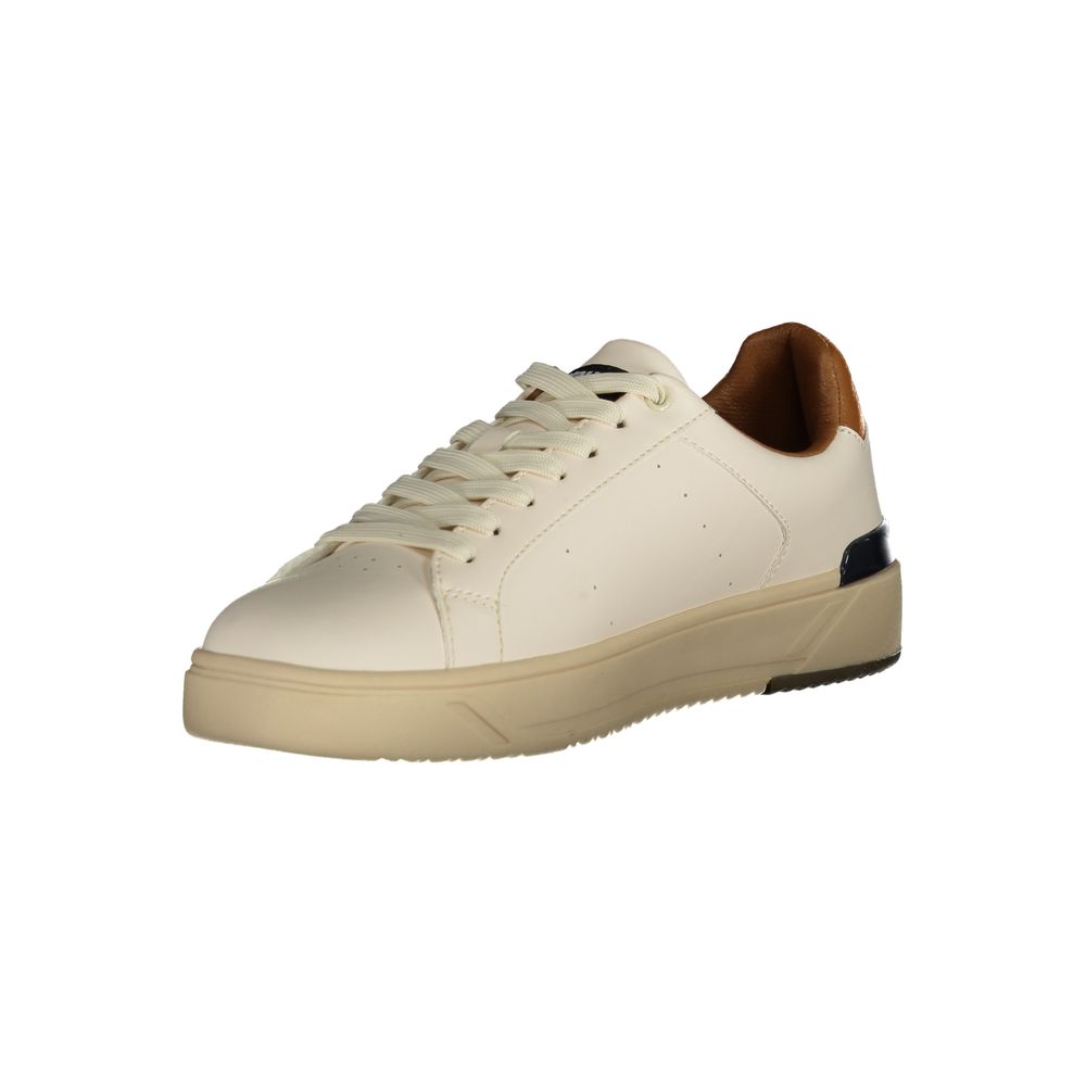 Blauer White Polyurethane Men Sneaker - Image 3