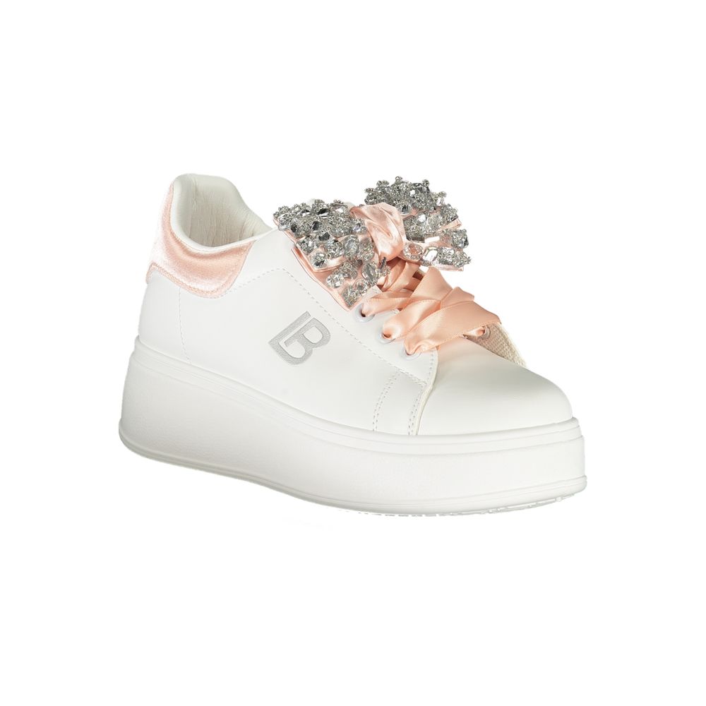 Laura Biagiotti White Synthetic Women Sneaker - Image 2