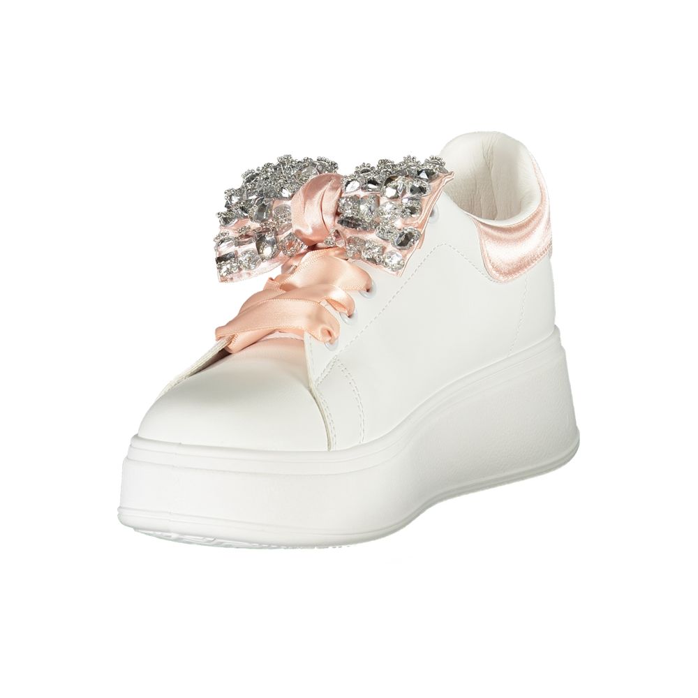 Laura Biagiotti White Synthetic Women Sneaker - Image 3