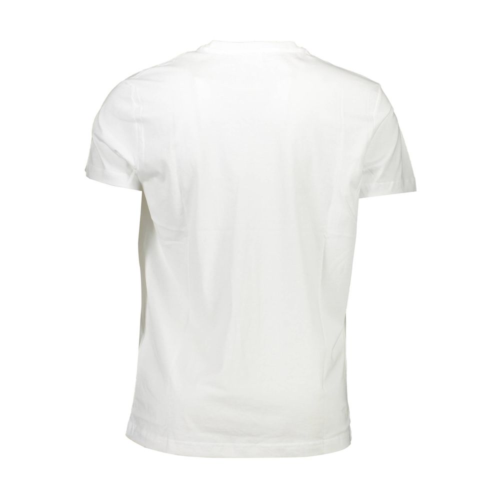 Diesel White Cotton Men T-Shirt - Image 2