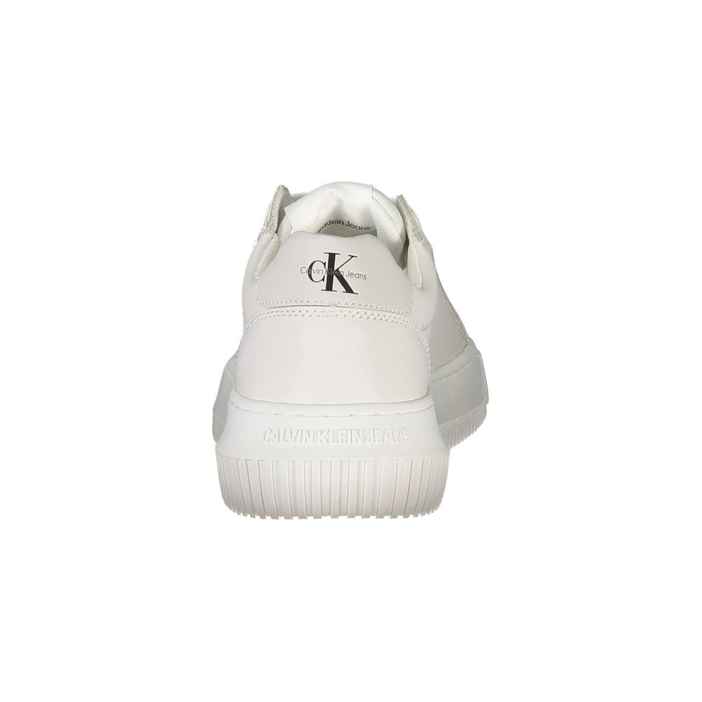 Calvin Klein White Polyester Women Sneaker - Image 2