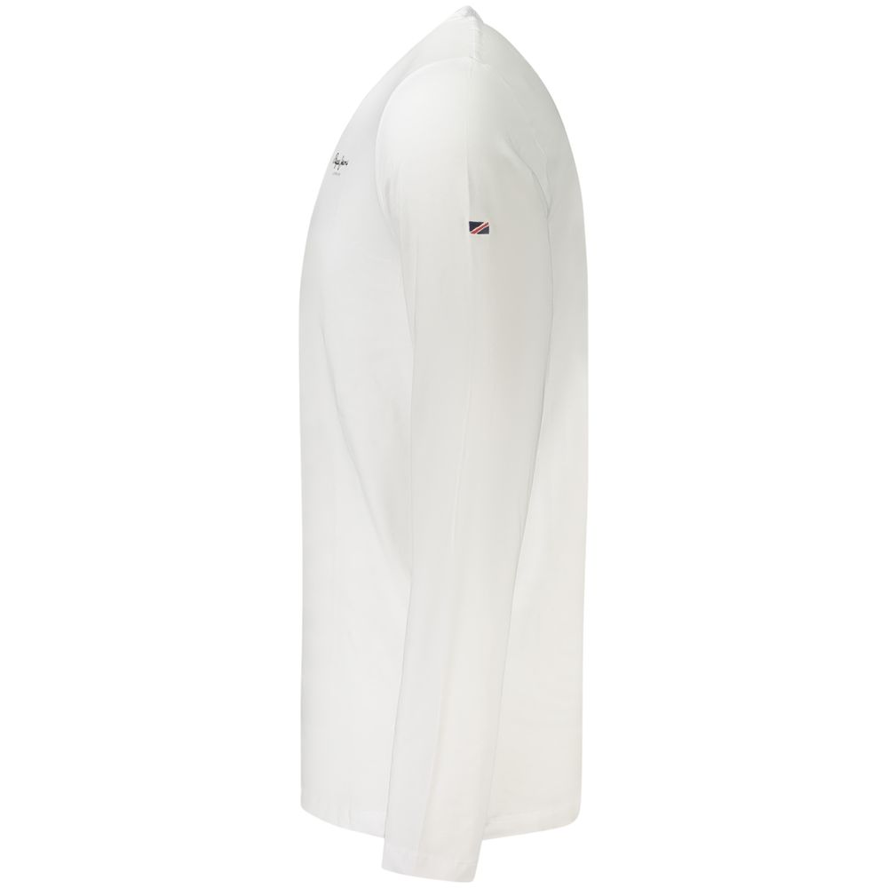 Pepe Jeans Bianco Cotton Men's T-Shirt - Image 3