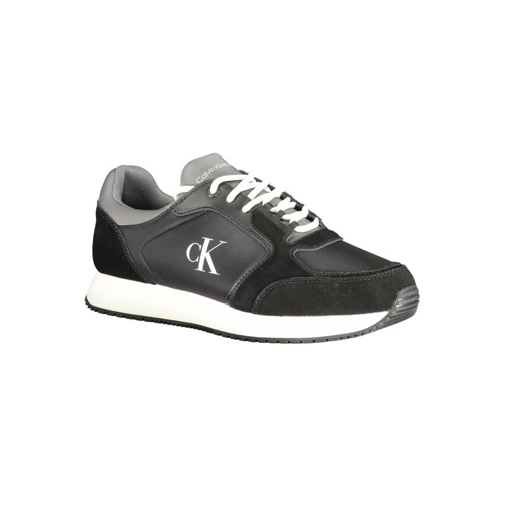 Calvin Klein Black Polyurethane Men Sneaker - Image 2