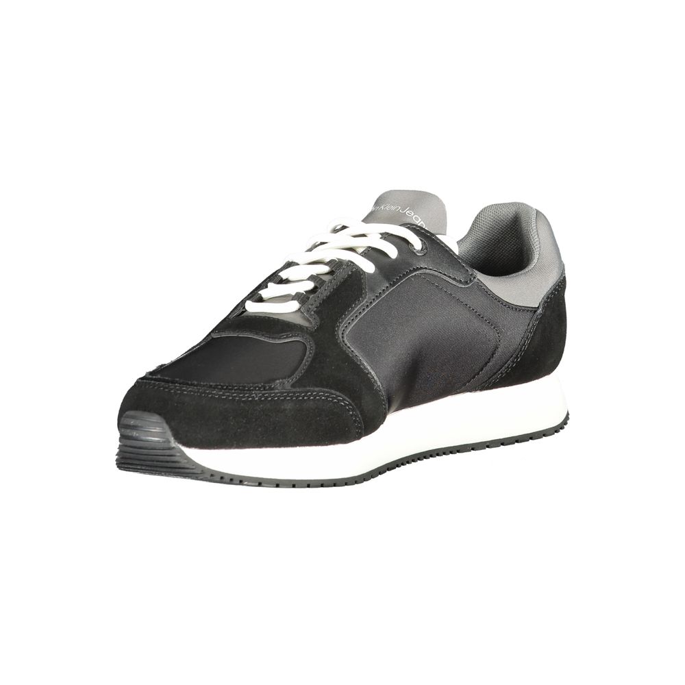 Calvin Klein Black Polyurethane Men Sneaker - Image 3