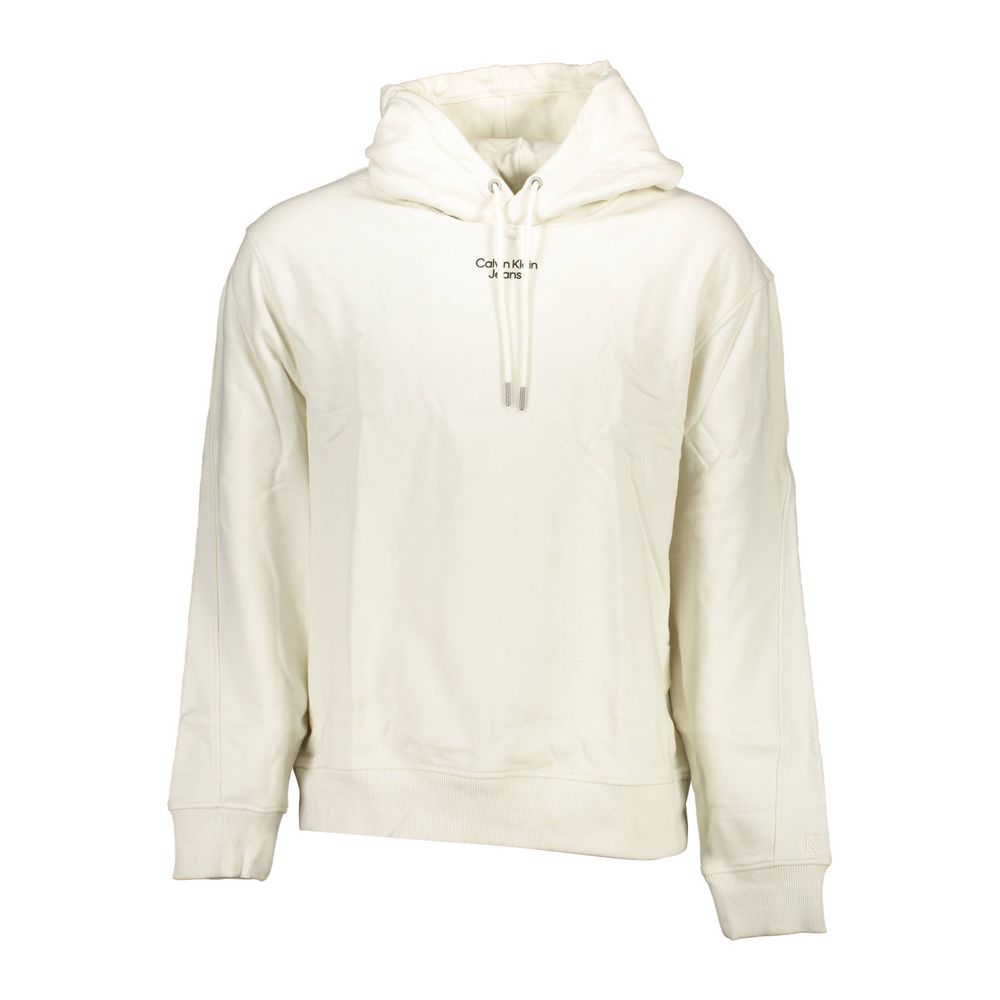 Calvin Klein Bianco Cotton Mens Sweatshirt