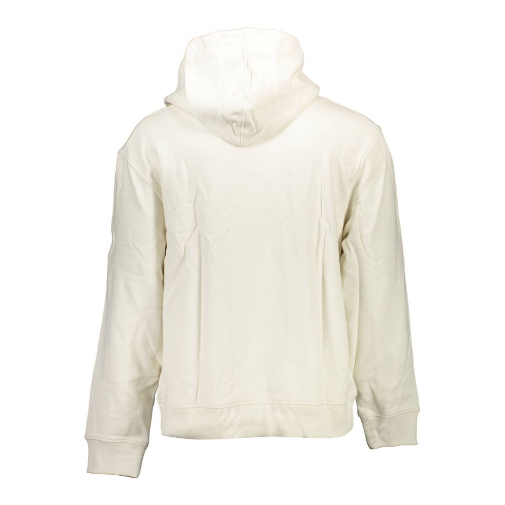 Calvin Klein Bianco Cotton Mens Sweatshirt - Image 2