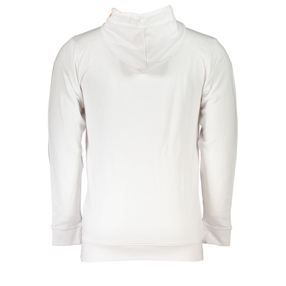 Cavalli Class Bianco Cotton Men Sweatshirt - Image 2