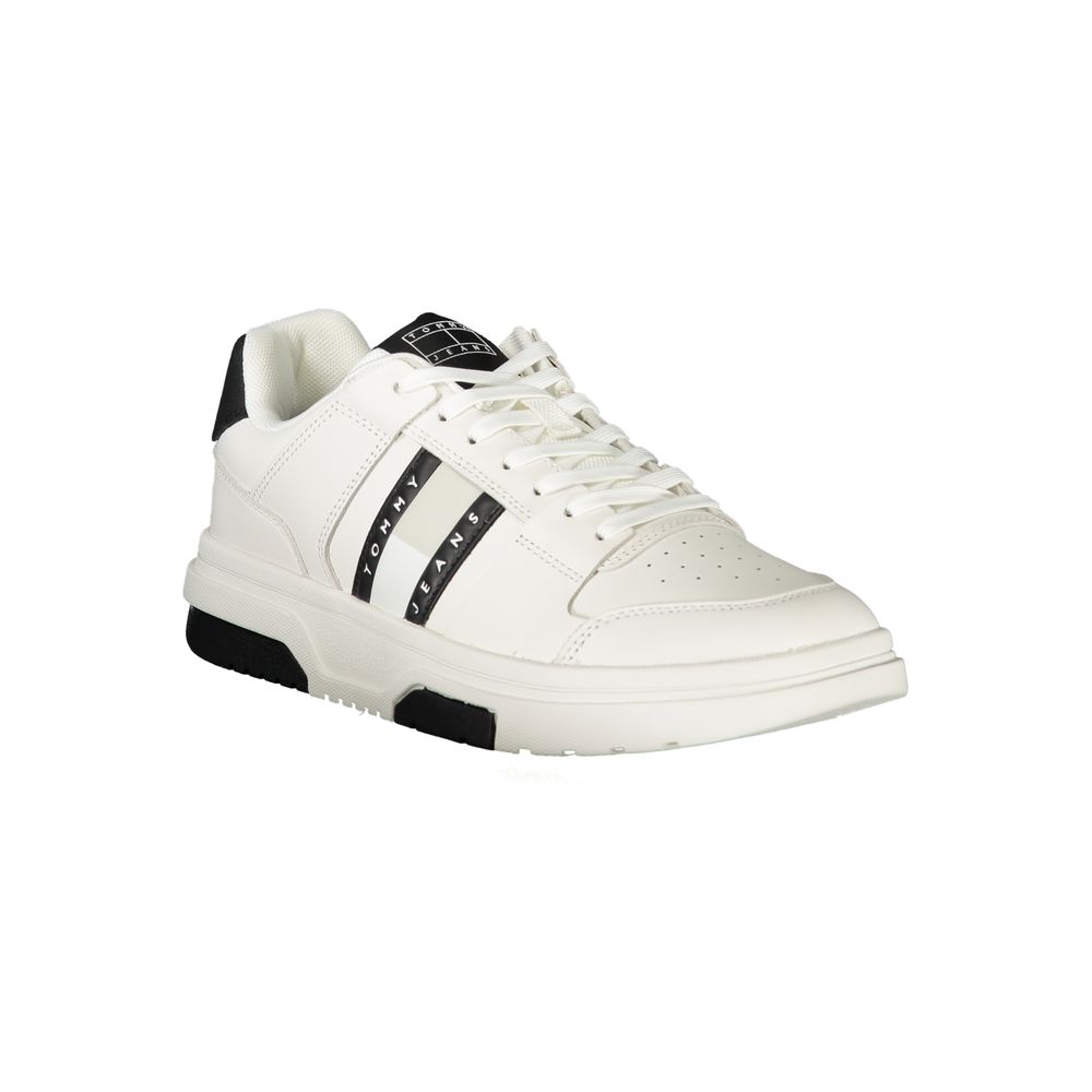 Tommy Hilfiger Bianco Polyurethane Men Sneaker - Image 2