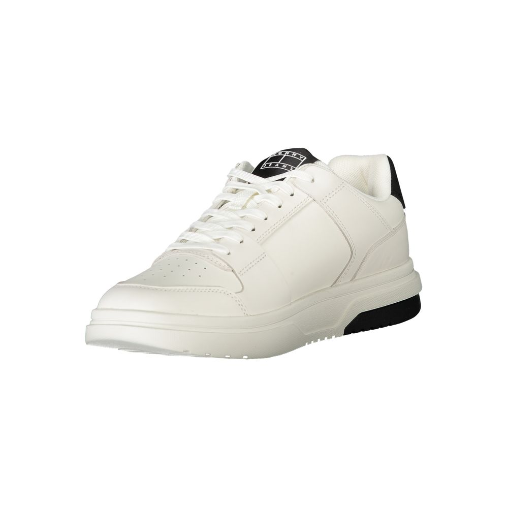 Tommy Hilfiger Bianco Polyurethane Men Sneaker - Image 3