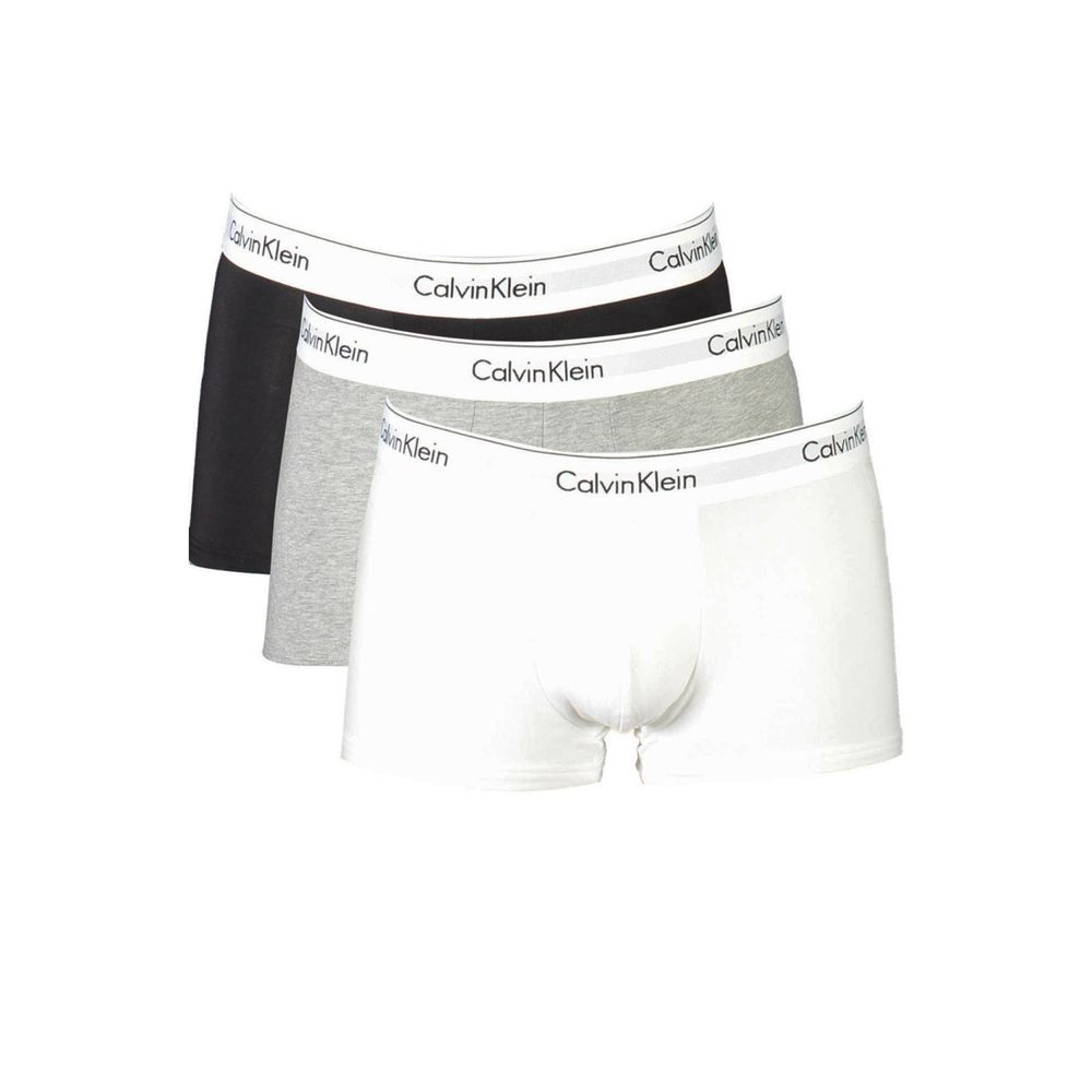 Calvin Klein Brown Cotton Men Boxer