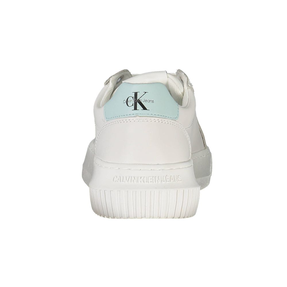 Calvin Klein White Recycled Polyester Women Sneaker - Image 3