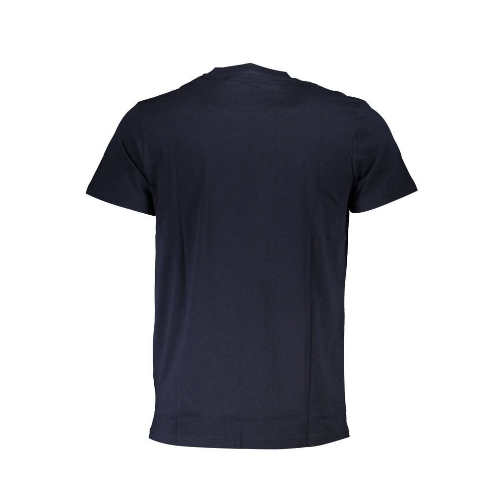 Cavalli Class Blue Cotton Men T-Shirt - Image 2