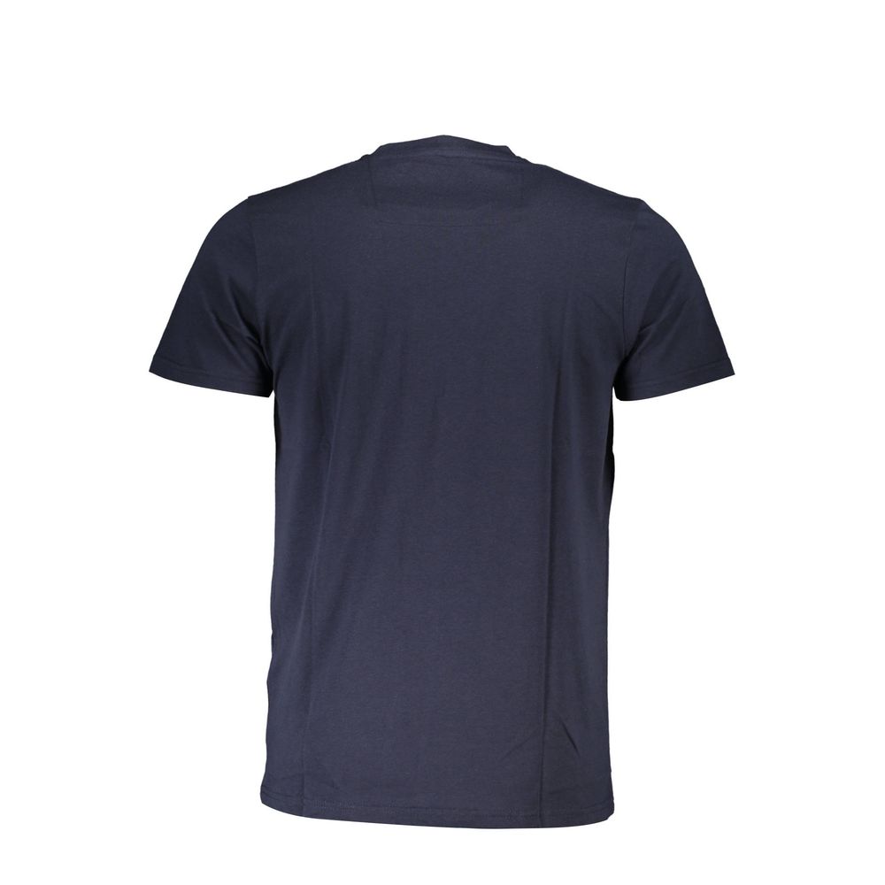Cavalli Class Blue Cotton Men's T-Shirt - Image 2