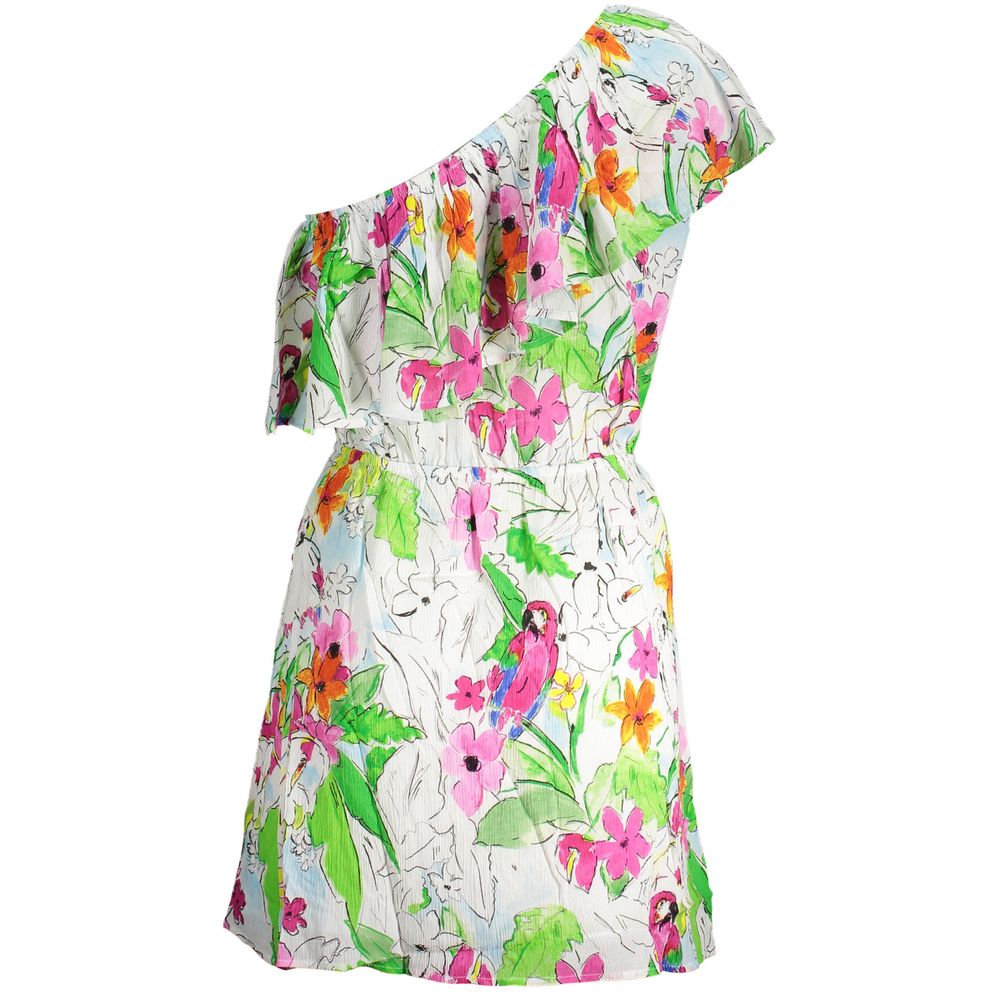 Desigual White Viscose Women Dress - Image 2