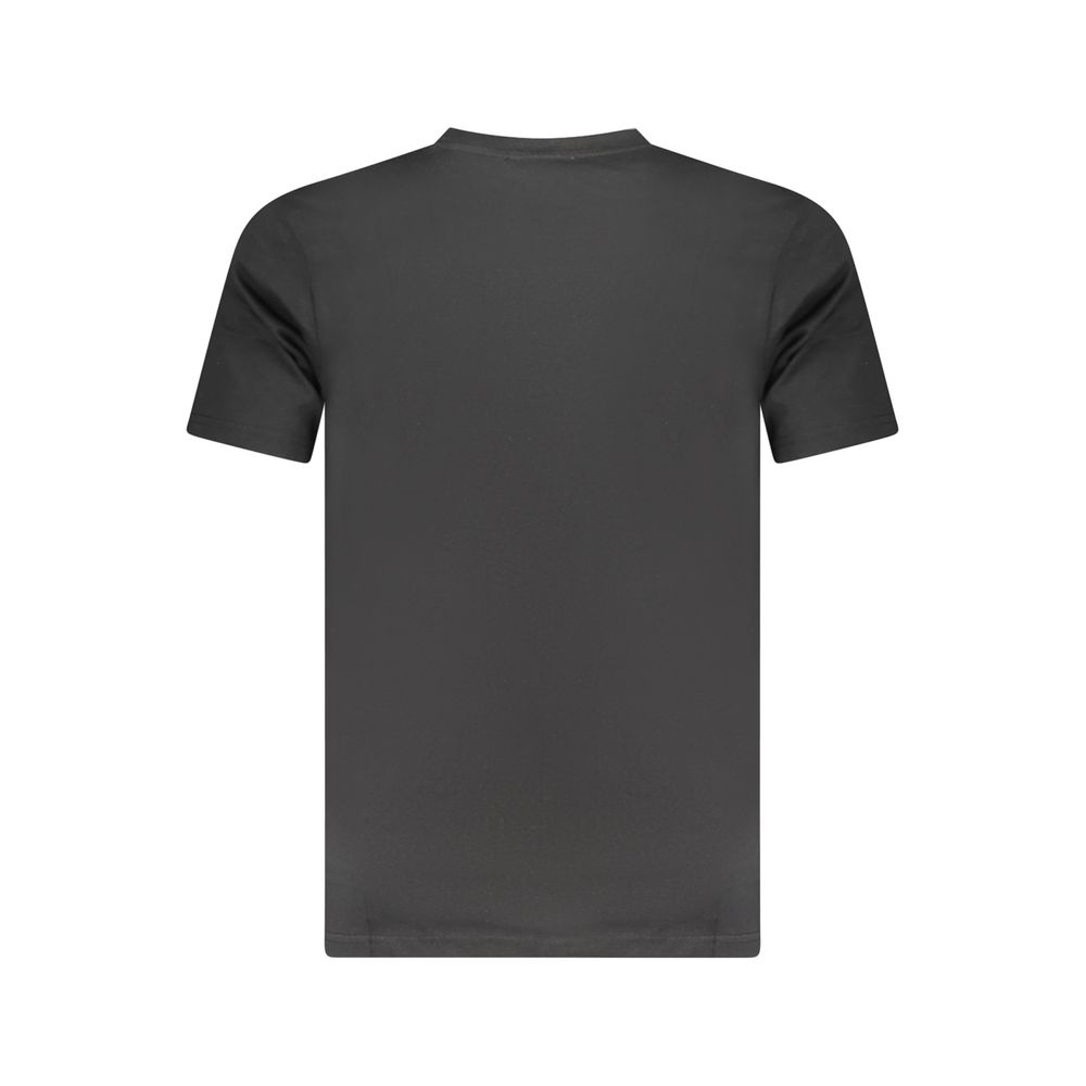 Cavalli Class Black Cotton Men T-Shirt - Image 2