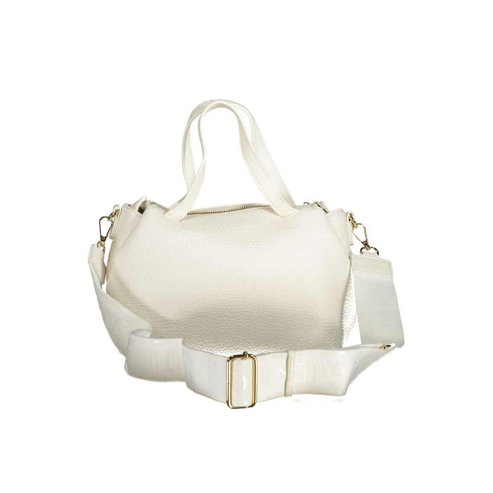 Mario Valentino Bianco Polyurethane Woman Handbag - Image 2