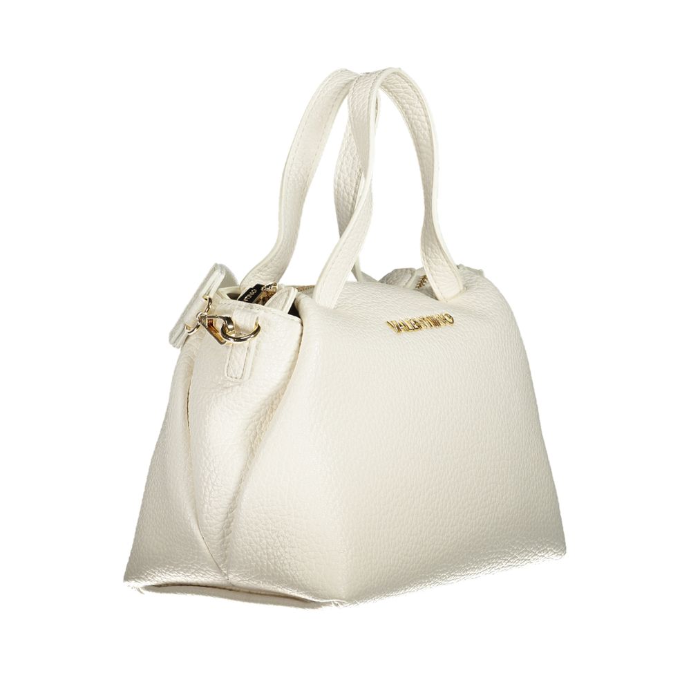 Mario Valentino Bianco Polyurethane Woman Handbag - Image 3