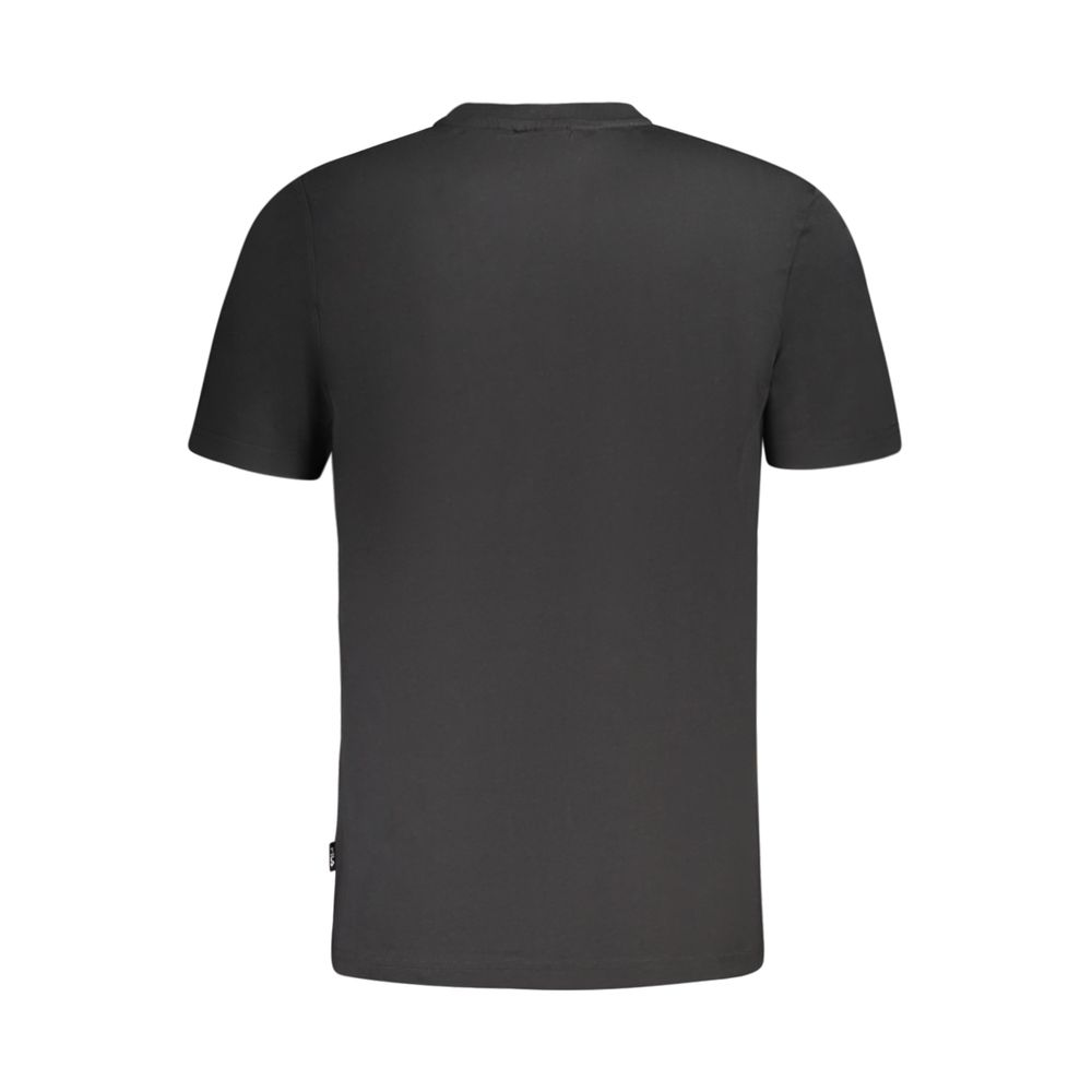 Fila Black Cotton Men T-Shirt - Image 2