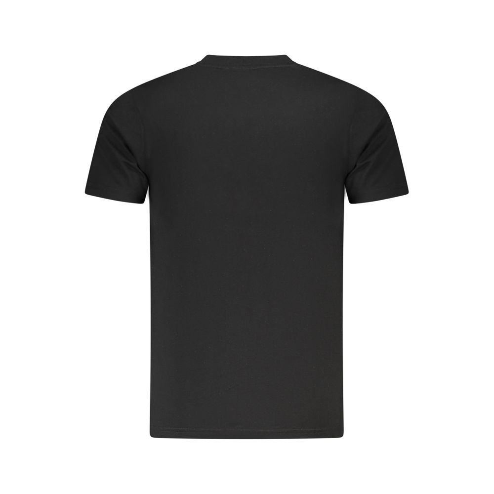 Cavalli Class Black Cotton Men T-Shirt - Image 2