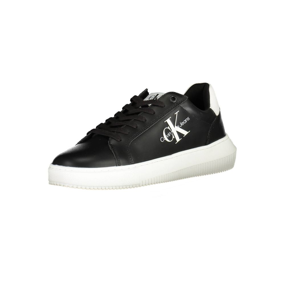Calvin Klein Black Polyester Athletic Sneakers