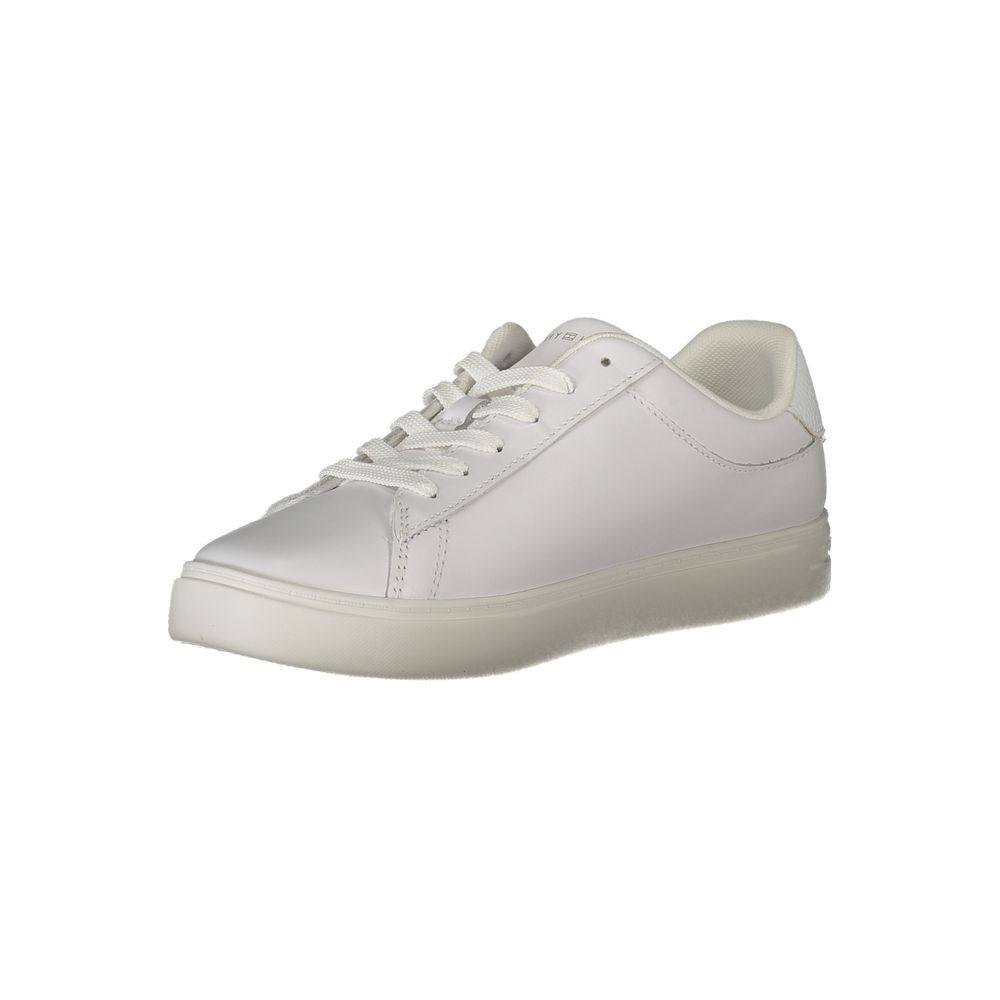 Tommy Hilfiger White Polyethylene Women Sneaker - Image 3