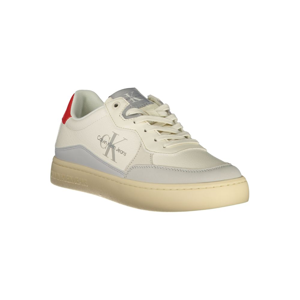Calvin Klein White Polyurethane Men Sneaker - Image 2